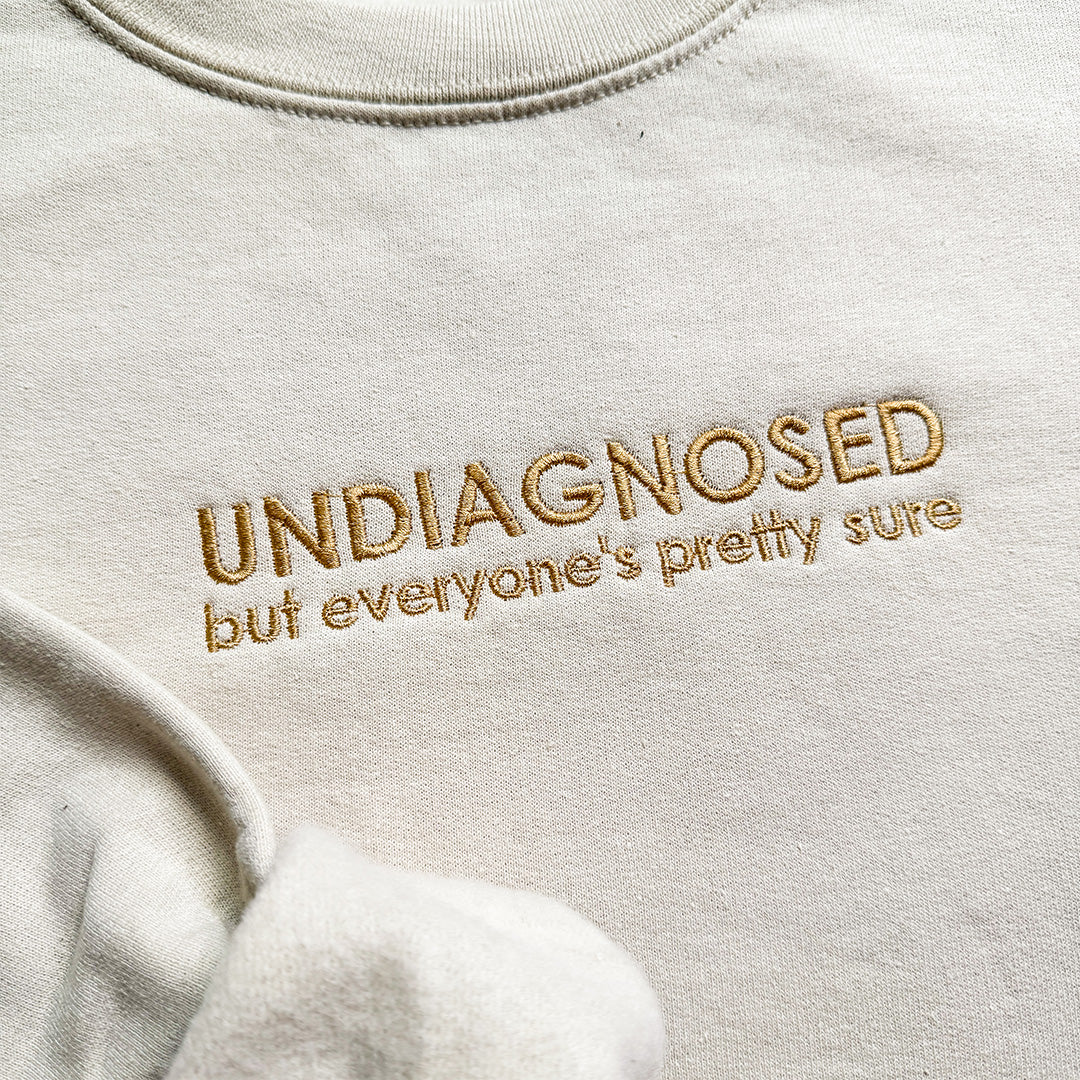 Undiagnosed (Monochrome Text)