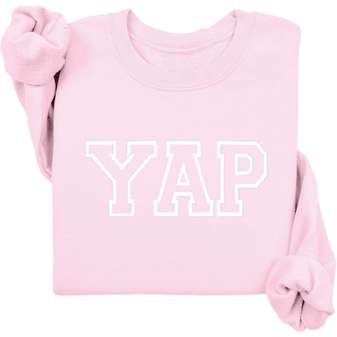 YAP Crewneck (White Text)