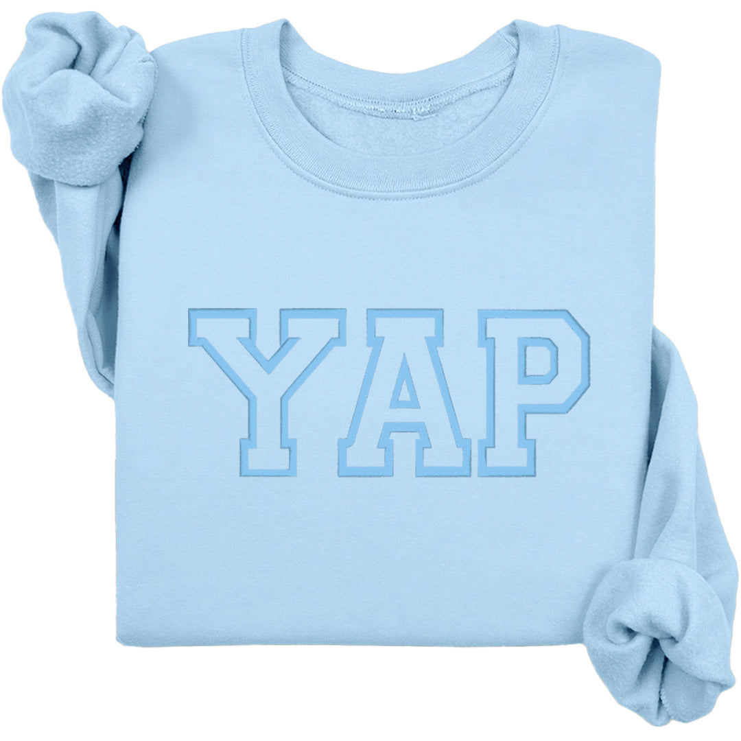 YAP Crewneck (Monochrome Text)