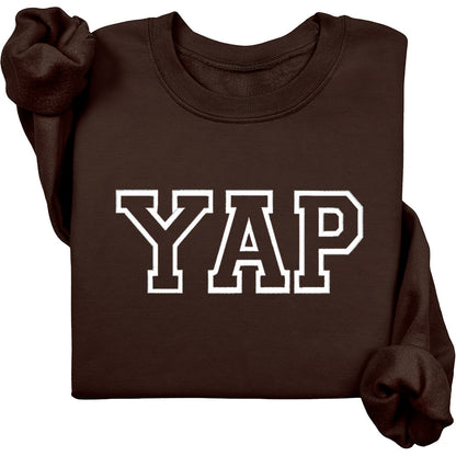 YAP Crewneck (White Text)
