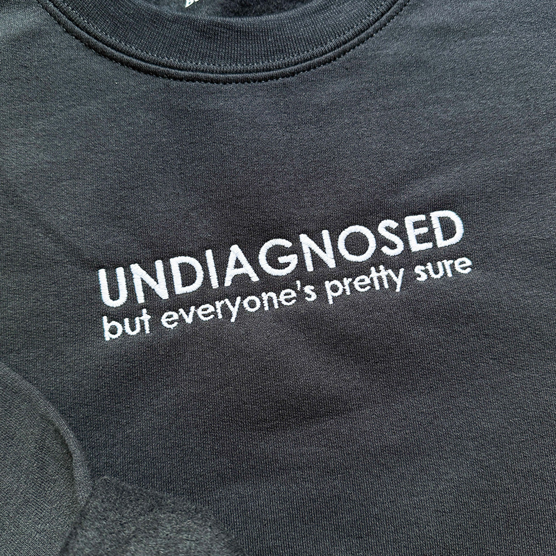 Undiagnosed (White Text)