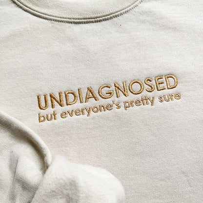 Undiagnosed (Monochrome Text)