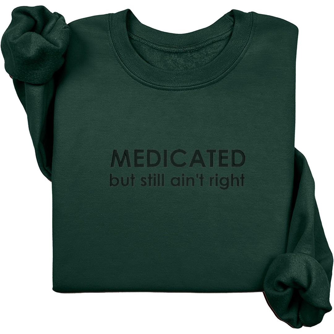 Medicated (Monochrome Text)