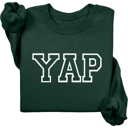 YAP Crewneck (White Text)