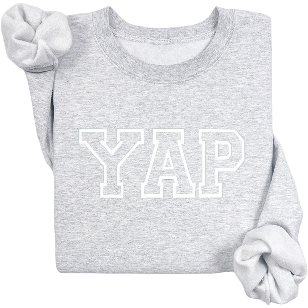 YAP Crewneck (White Text)
