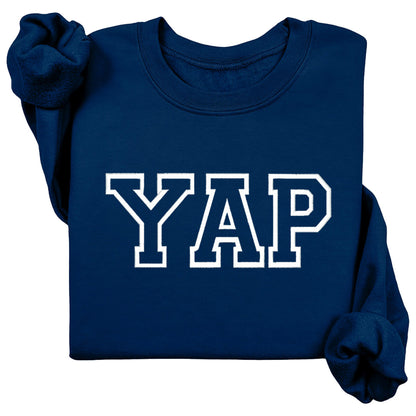 YAP Crewneck (White Text)