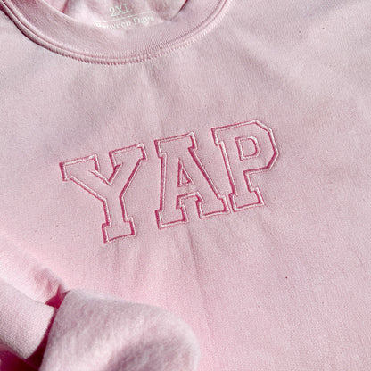 YAP Crewneck (Monochrome Text)